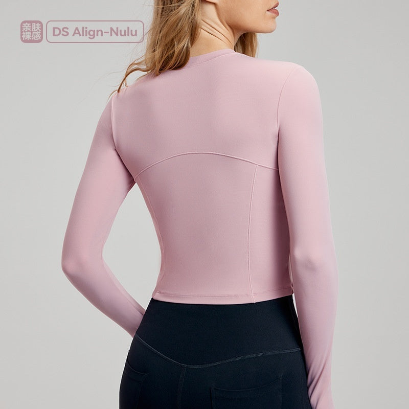 Women's Long-sleeved Running Fitness Clothes Top